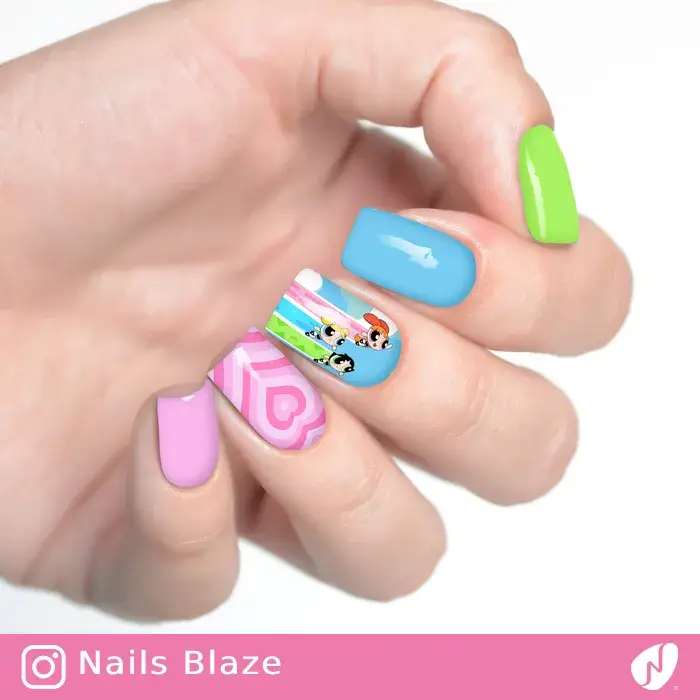 Powerpuff Girls | Cartoon Nails - NB82